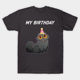 my birthday cat T-Shirt